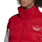 Doudoune Adidas Originals Cropped Puffer - Rouge