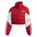 Doudoune Adidas Originals Cropped Puffer - Rouge