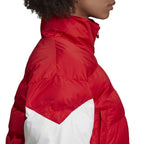 Doudoune Adidas Originals Cropped Puffer - Rouge