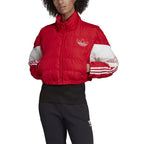 Doudoune Adidas Originals Cropped Puffer - Rouge