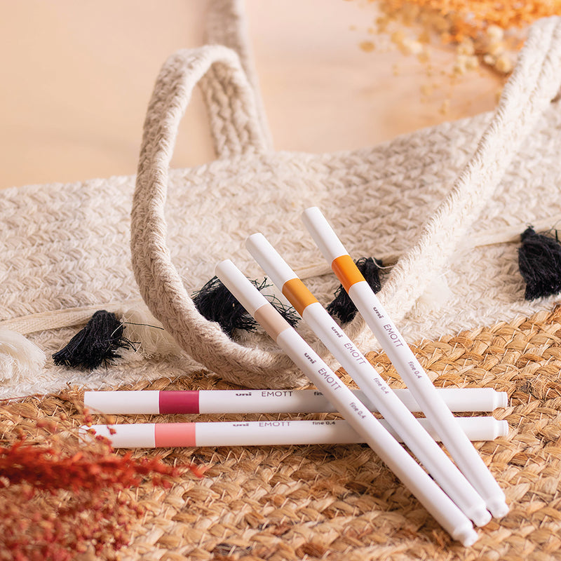 5 Feutres - Sunset Harmony - Emott By Uni-Ball