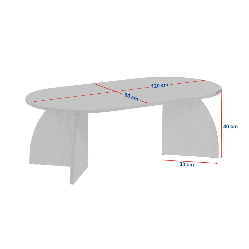 Melina - Coffee Table - Venezia Walnut