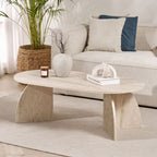 Melina - Coffee Table - Travertine