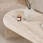 Melina - Coffee Table - Travertine