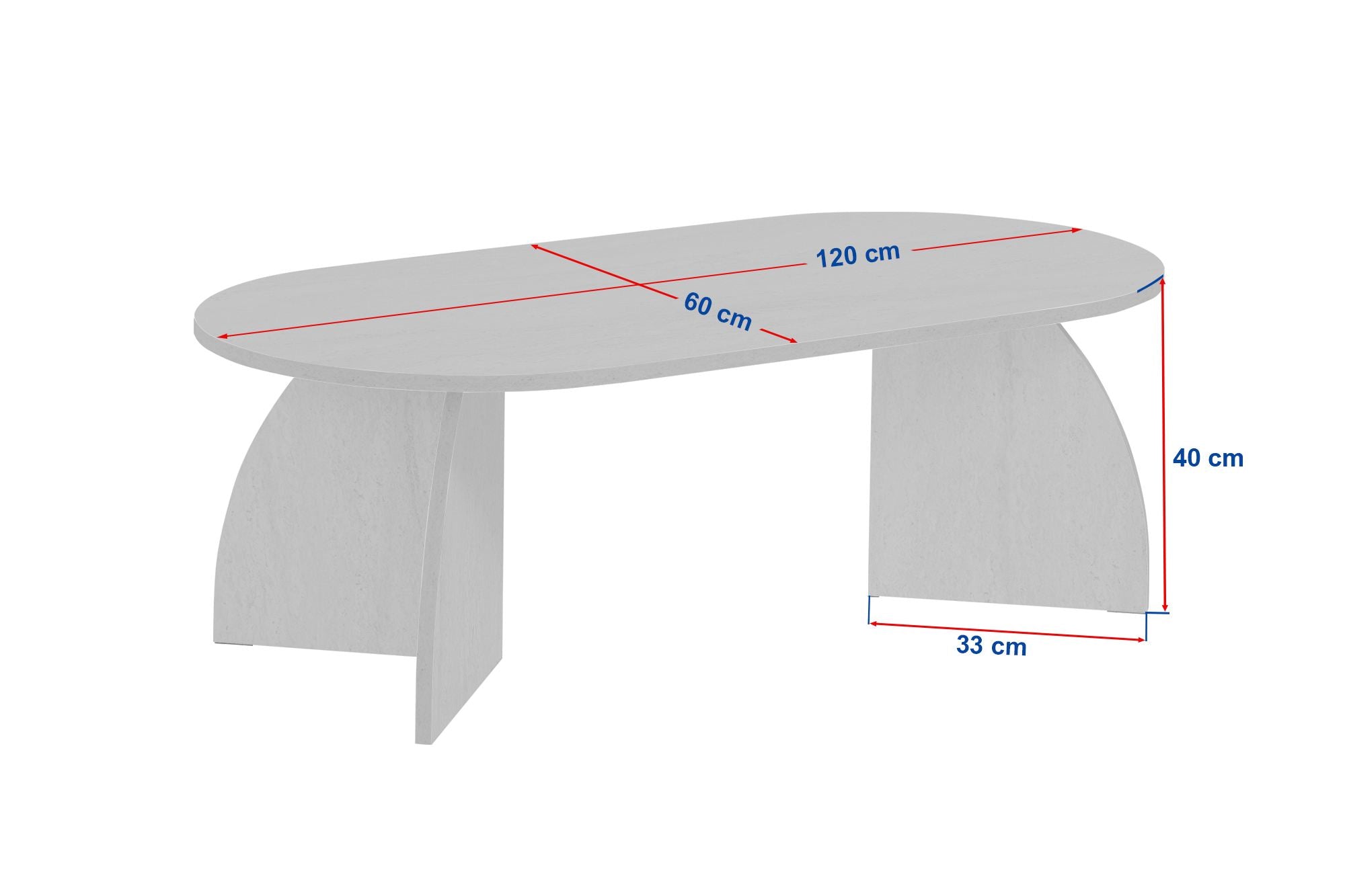 Melina - Coffee Table - Sapphire Oak