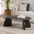 Melina - Coffee Table - Black Wood