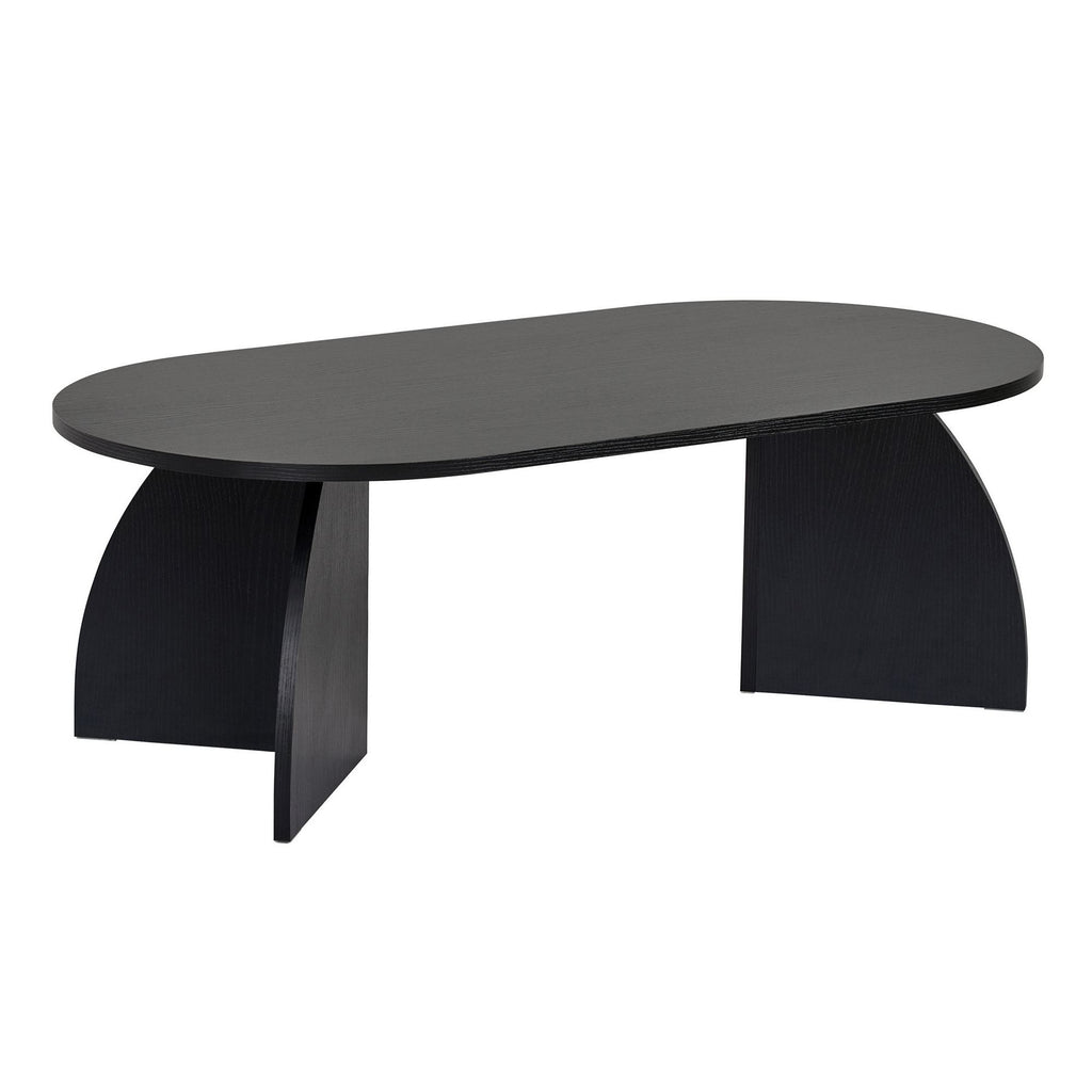 Melina - Coffee Table - Black Wood
