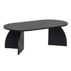 Melina - Coffee Table - Black Wood