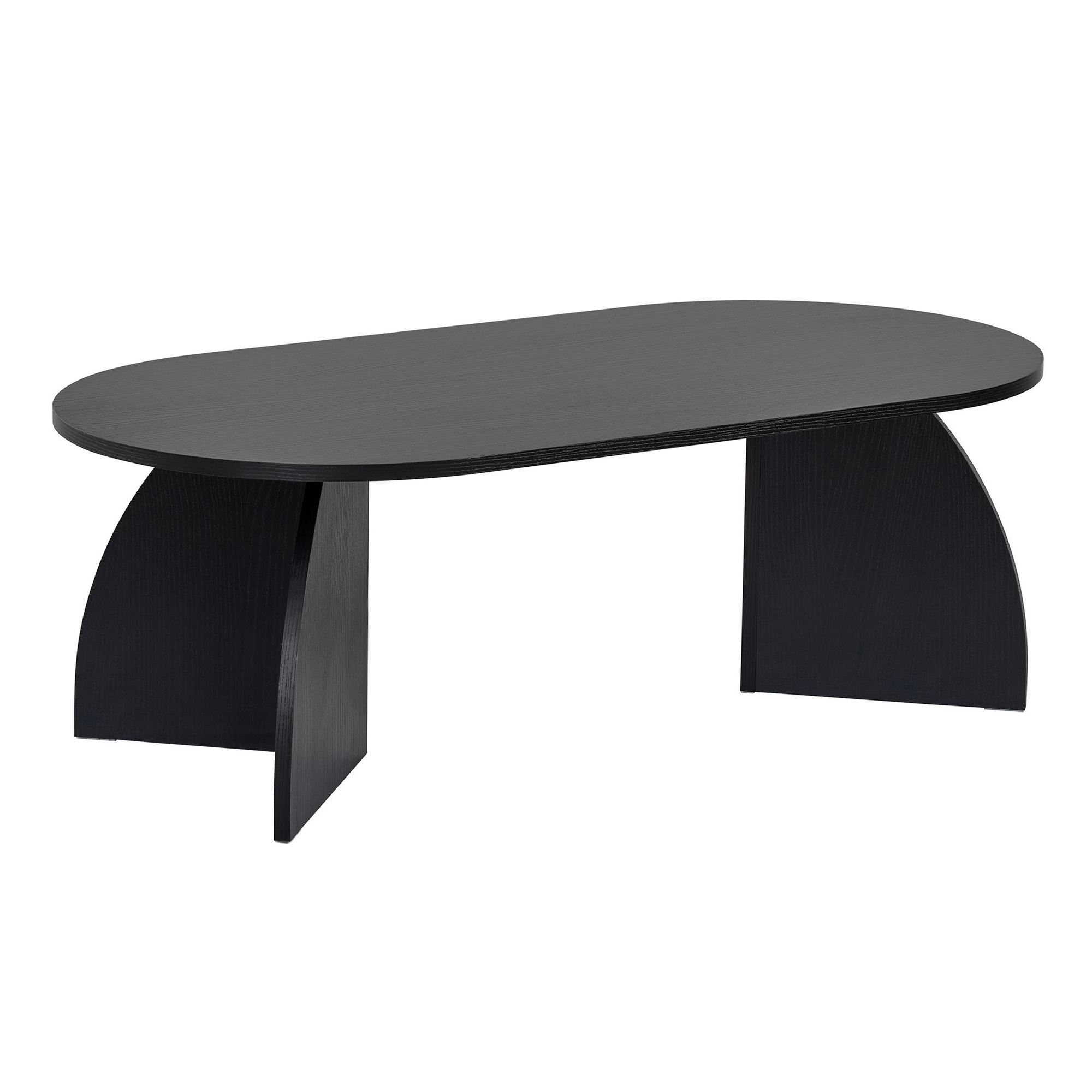 Melina - Coffee Table - Black Wood