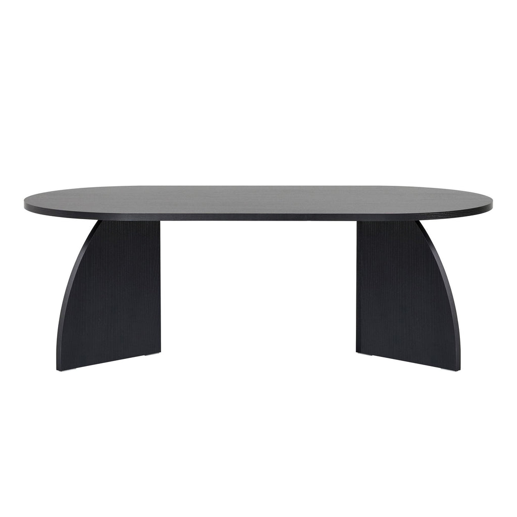Melina - Coffee Table - Black Wood