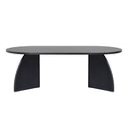 Melina - Coffee Table - Black Wood