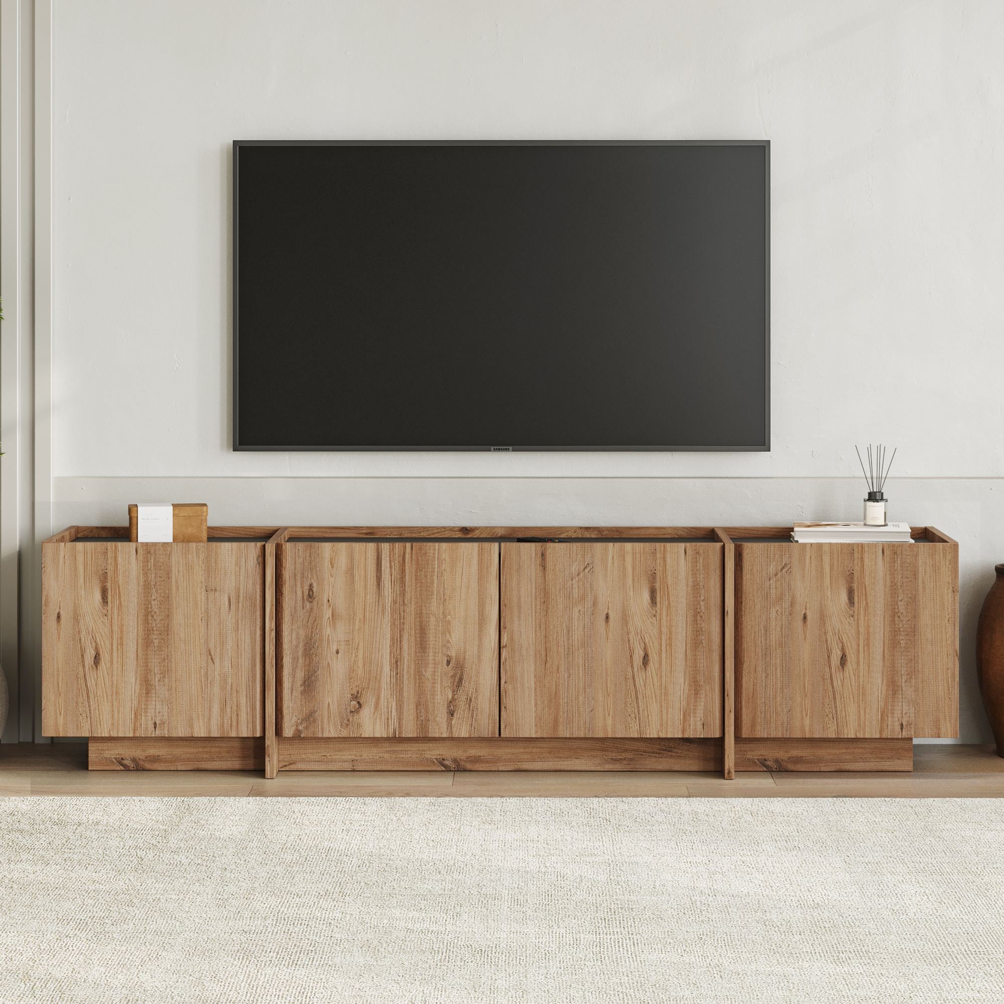 Lowen - Mueble de TV - Atlantic Pine/Anthracite