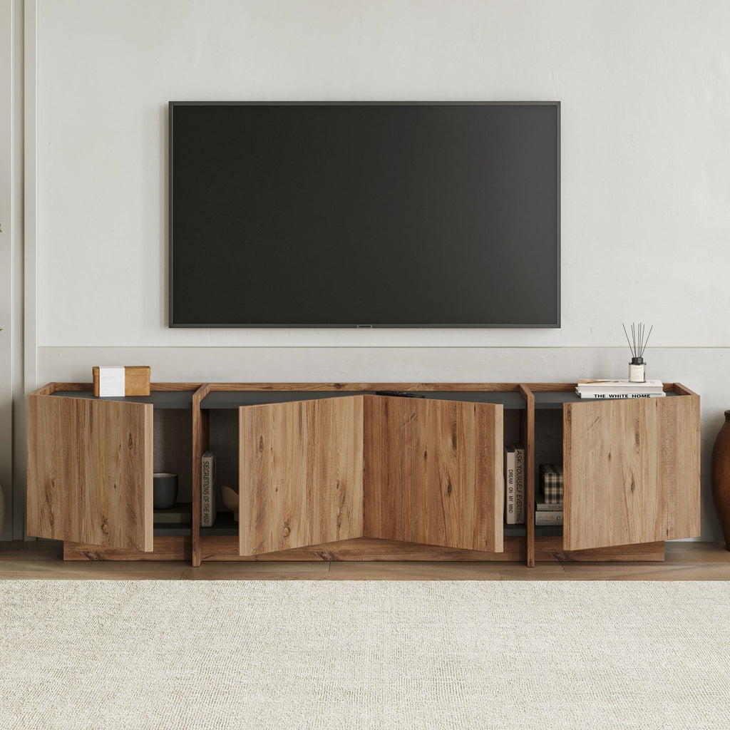 Lowen - Mueble de TV - Atlantic Pine/Anthracite