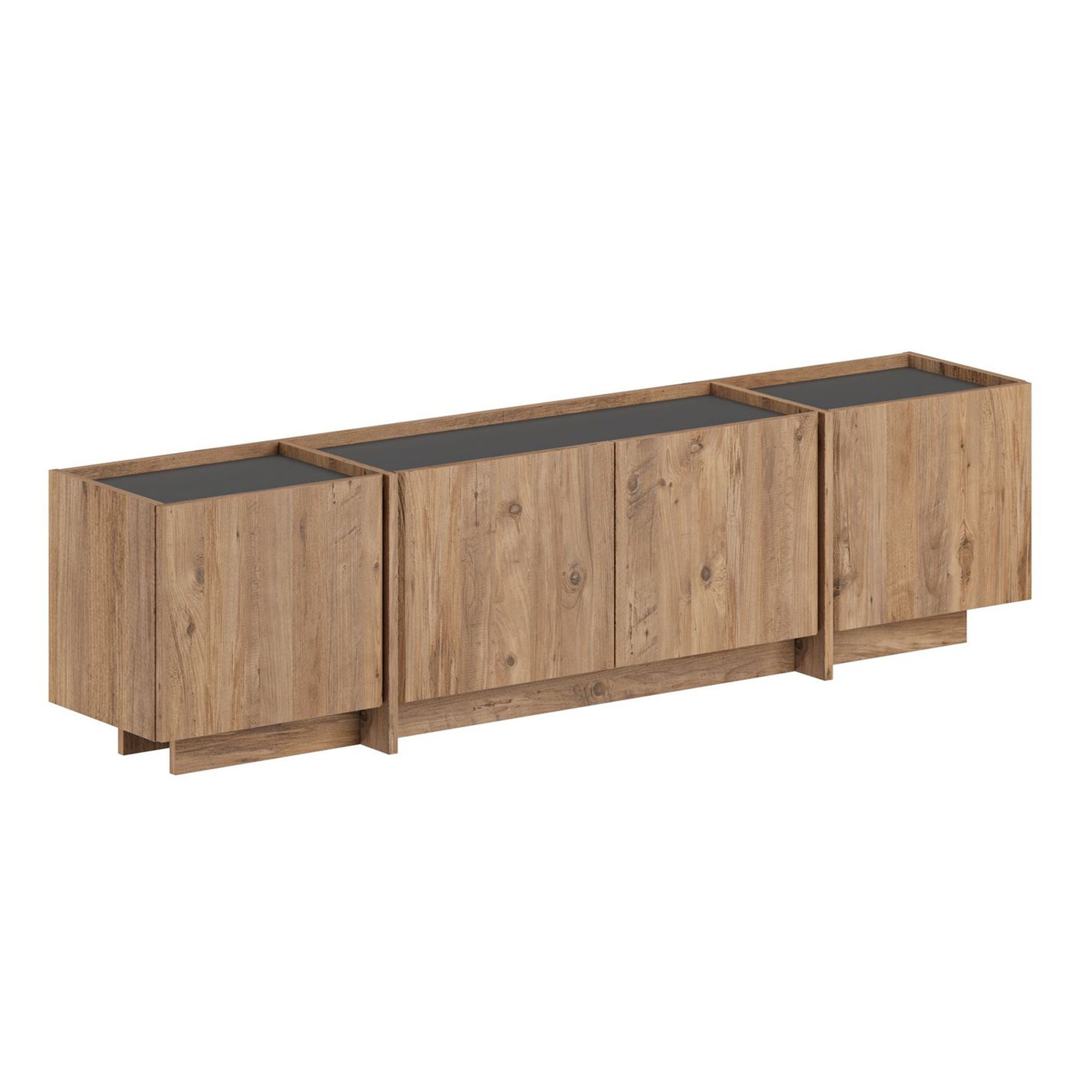 Lowen - Mueble de TV - Atlantic Pine/Anthracite