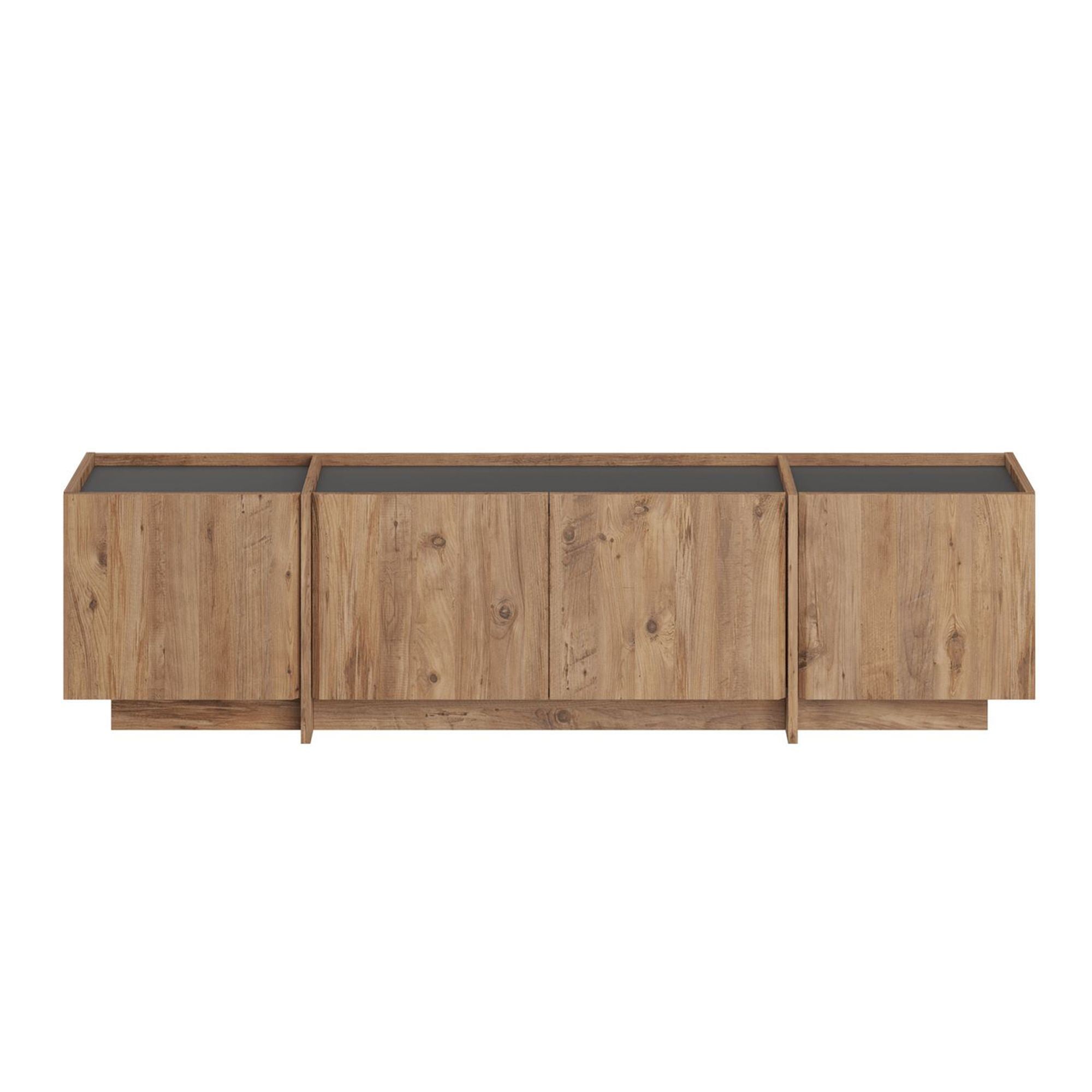 Lowen - Mueble de TV - Atlantic Pine/Anthracite