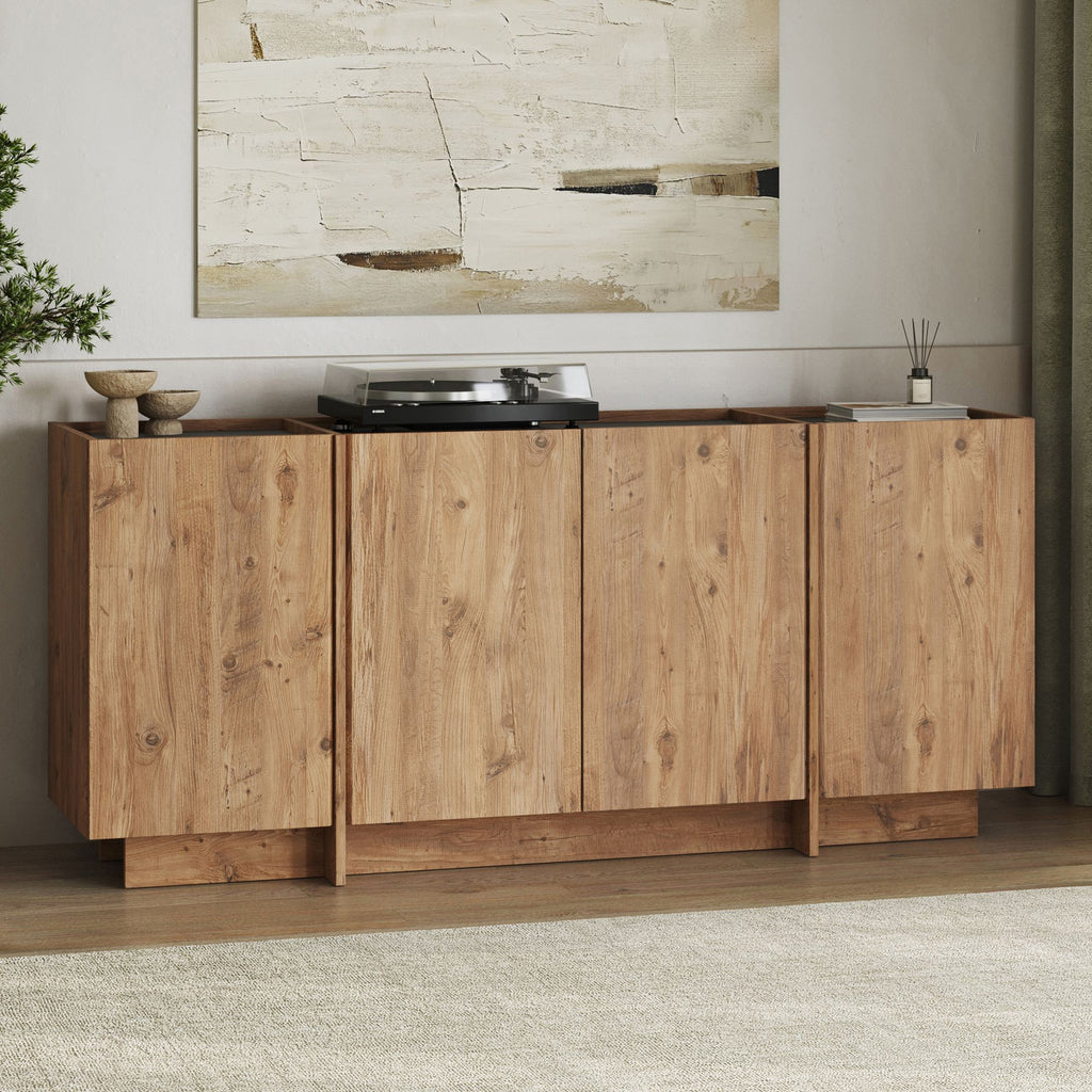 Dorma - Console Table - Atlantic Pine/Anthracite
