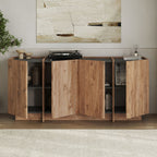 Dorma - Console Table - Atlantic Pine/Anthracite