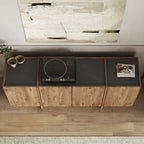 Dorma - Console Table - Atlantic Pine/Anthracite
