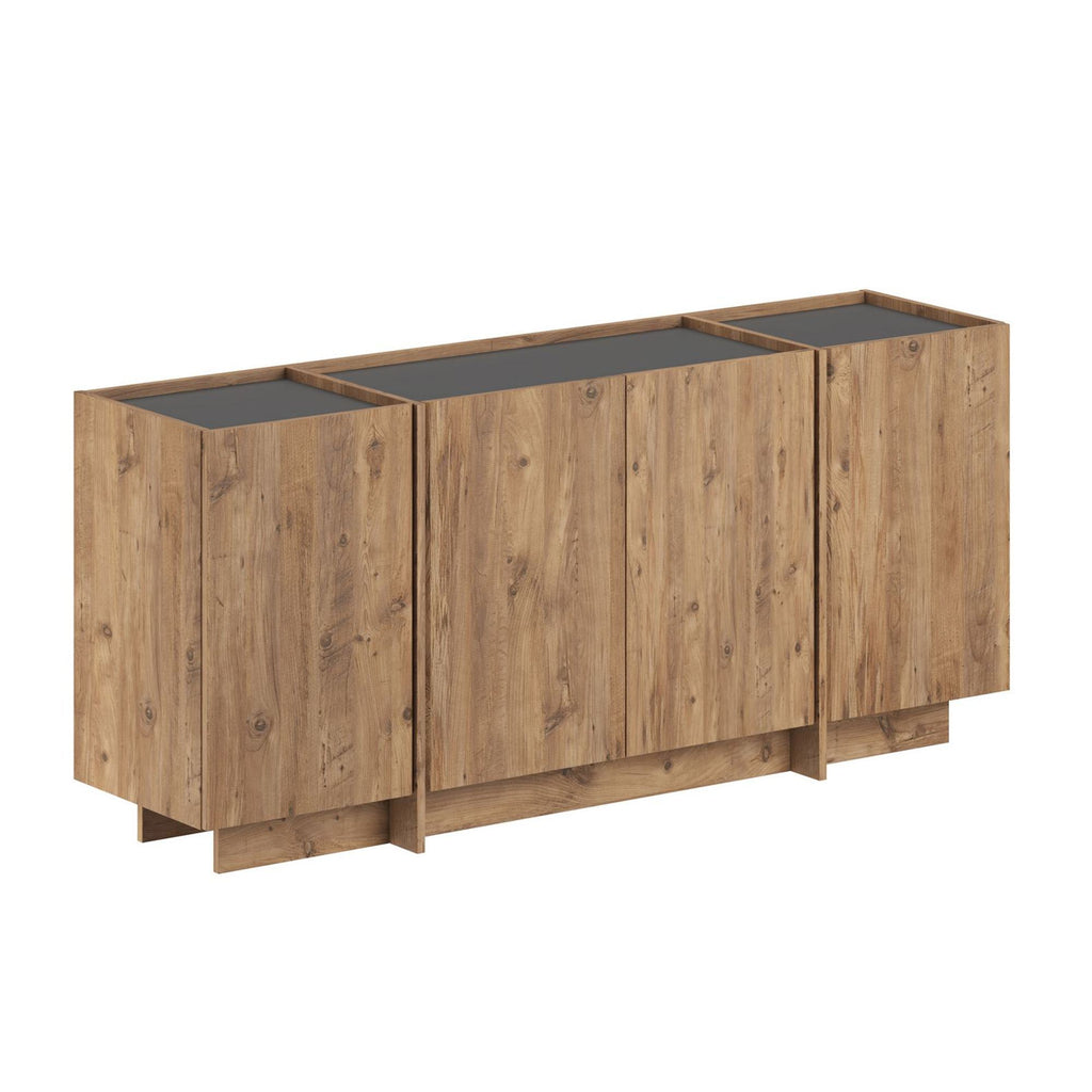 Dorma - Console Table - Atlantic Pine/Anthracite