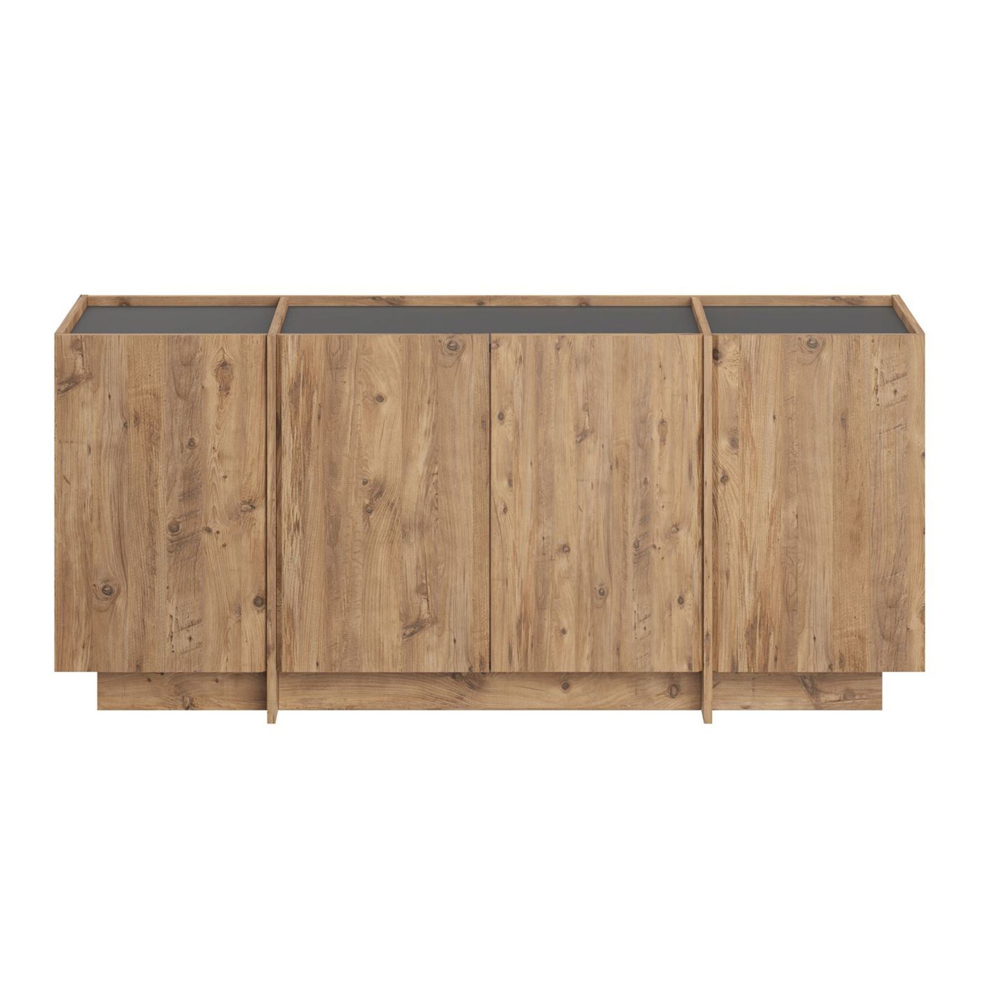 Dorma - Console Table - Atlantic Pine/Anthracite