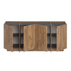 Dorma - Console Table - Atlantic Pine/Anthracite