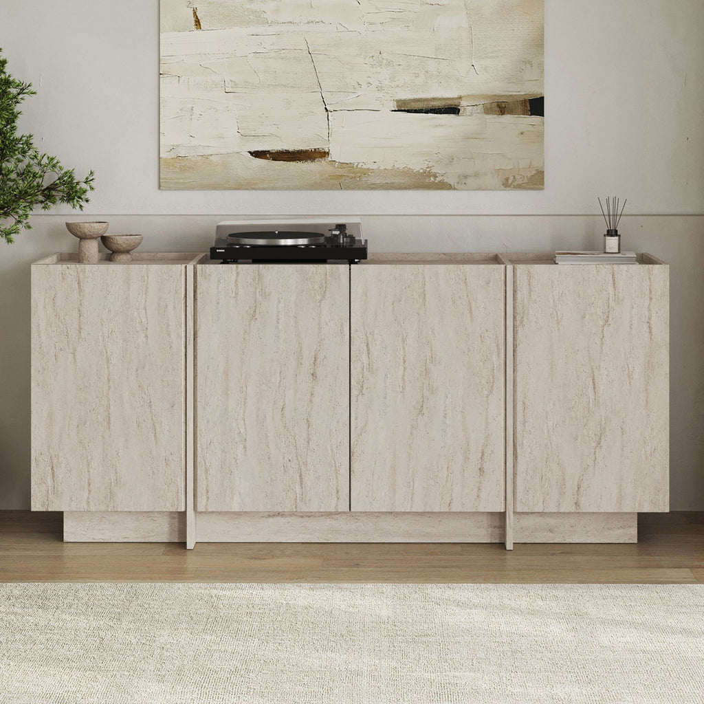 Dorma - Console Table - Travertine