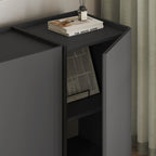 Dorma - Console Table - Anthracite/Black
