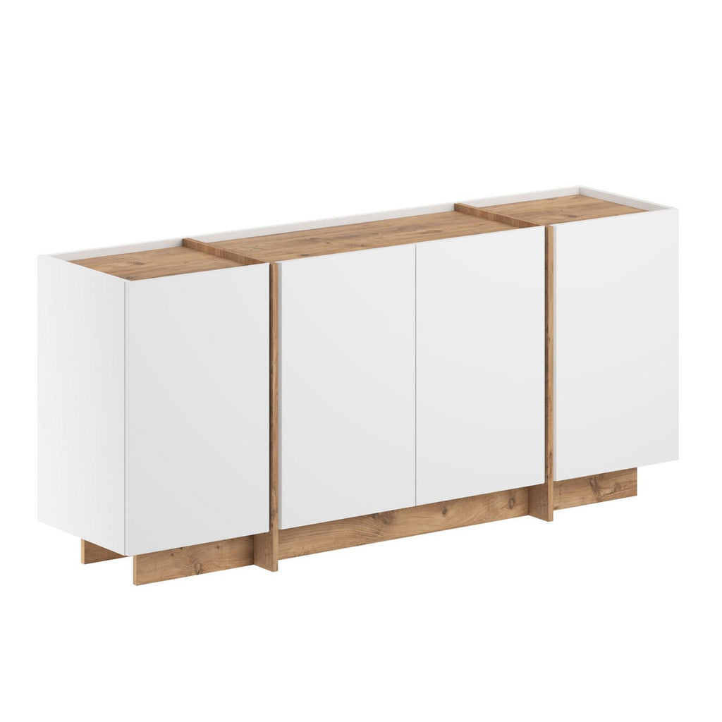Dorma - Console Table - White/Atlantic Pine