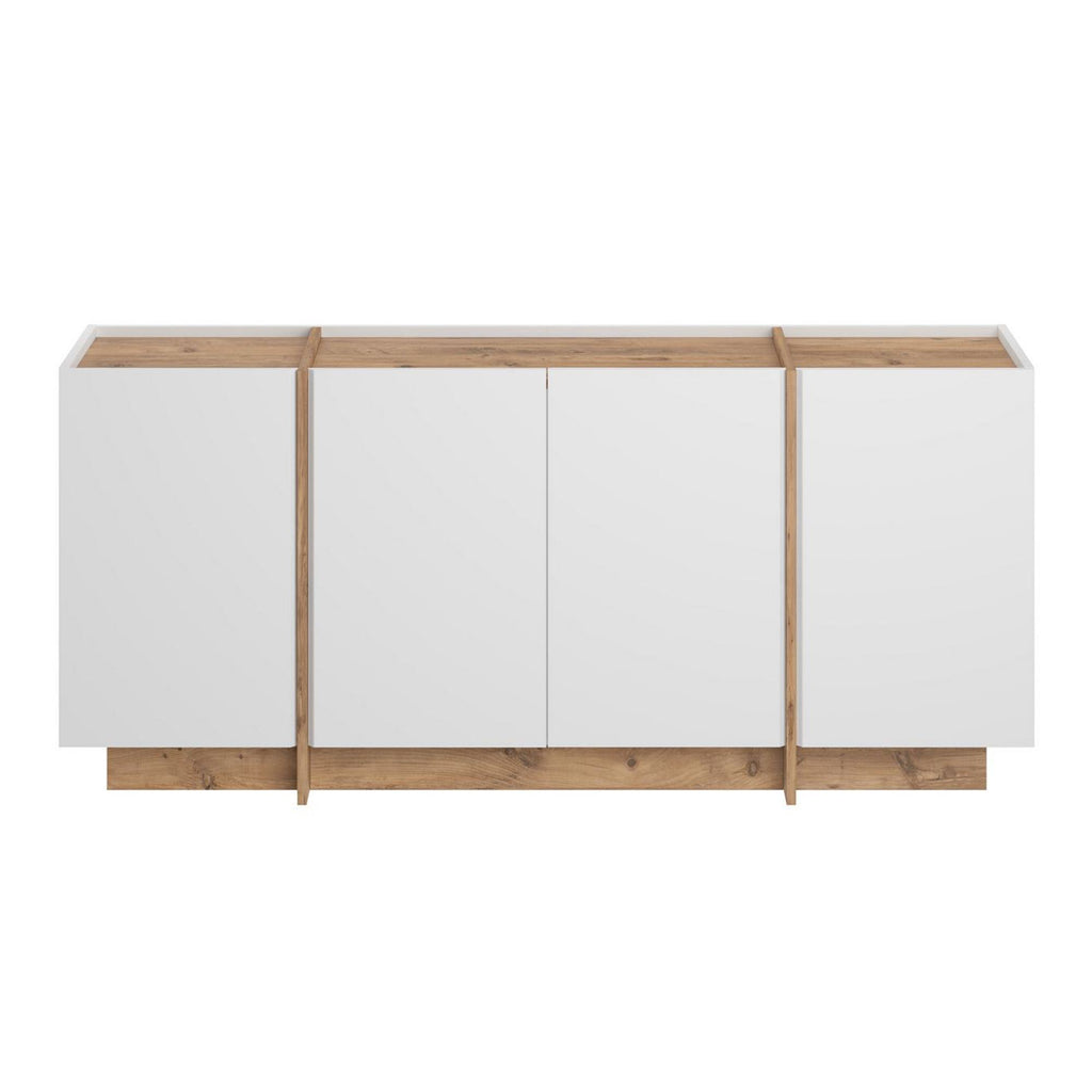 Dorma - Console Table - White/Atlantic Pine