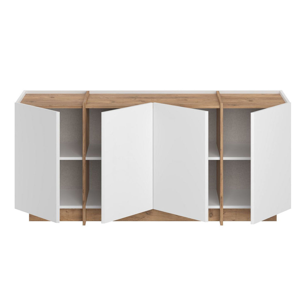 Dorma - Console Table - White/Atlantic Pine