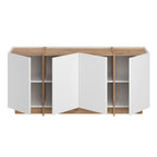 Dorma - Console Table - White/Atlantic Pine