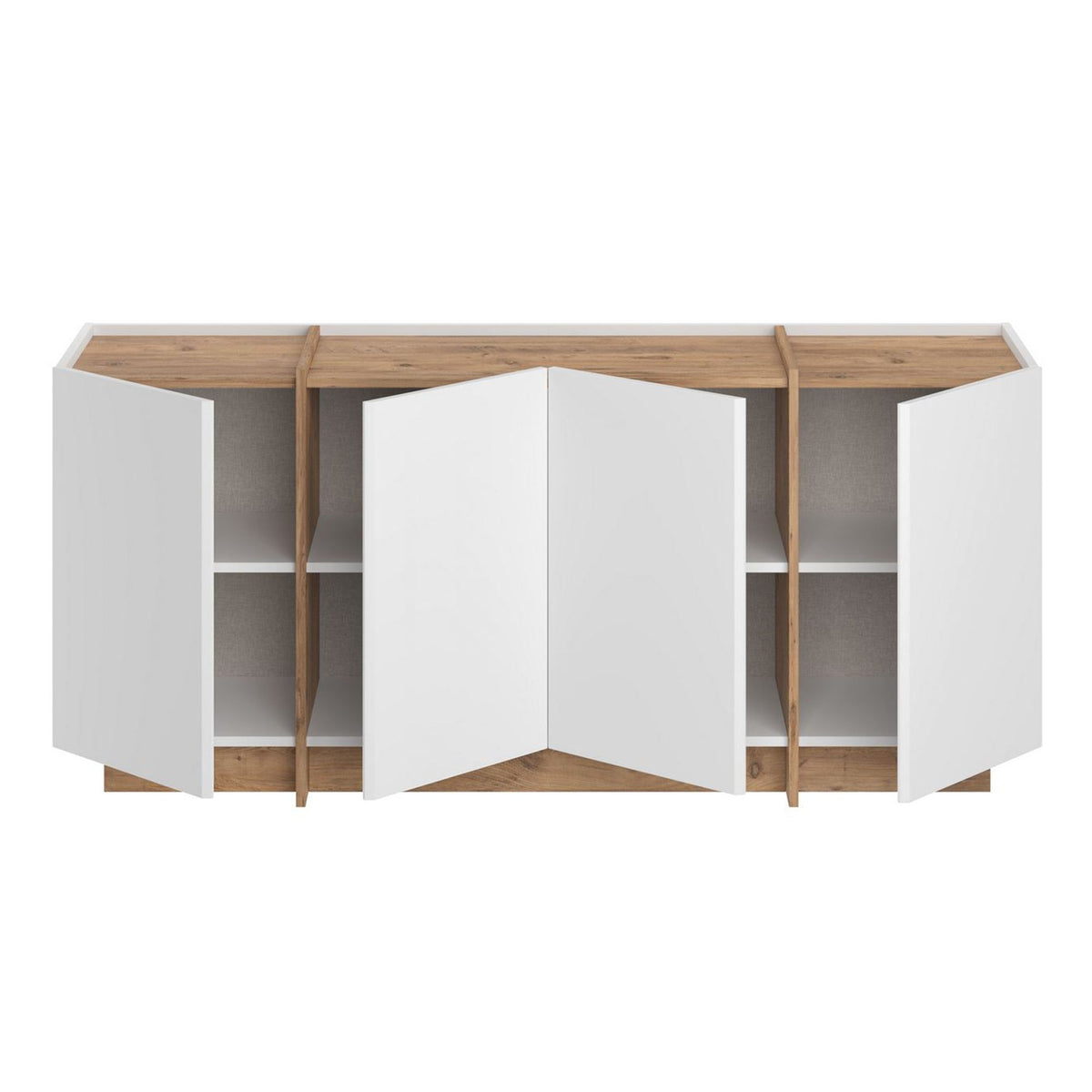 Dorma - Console Table - White/Atlantic Pine