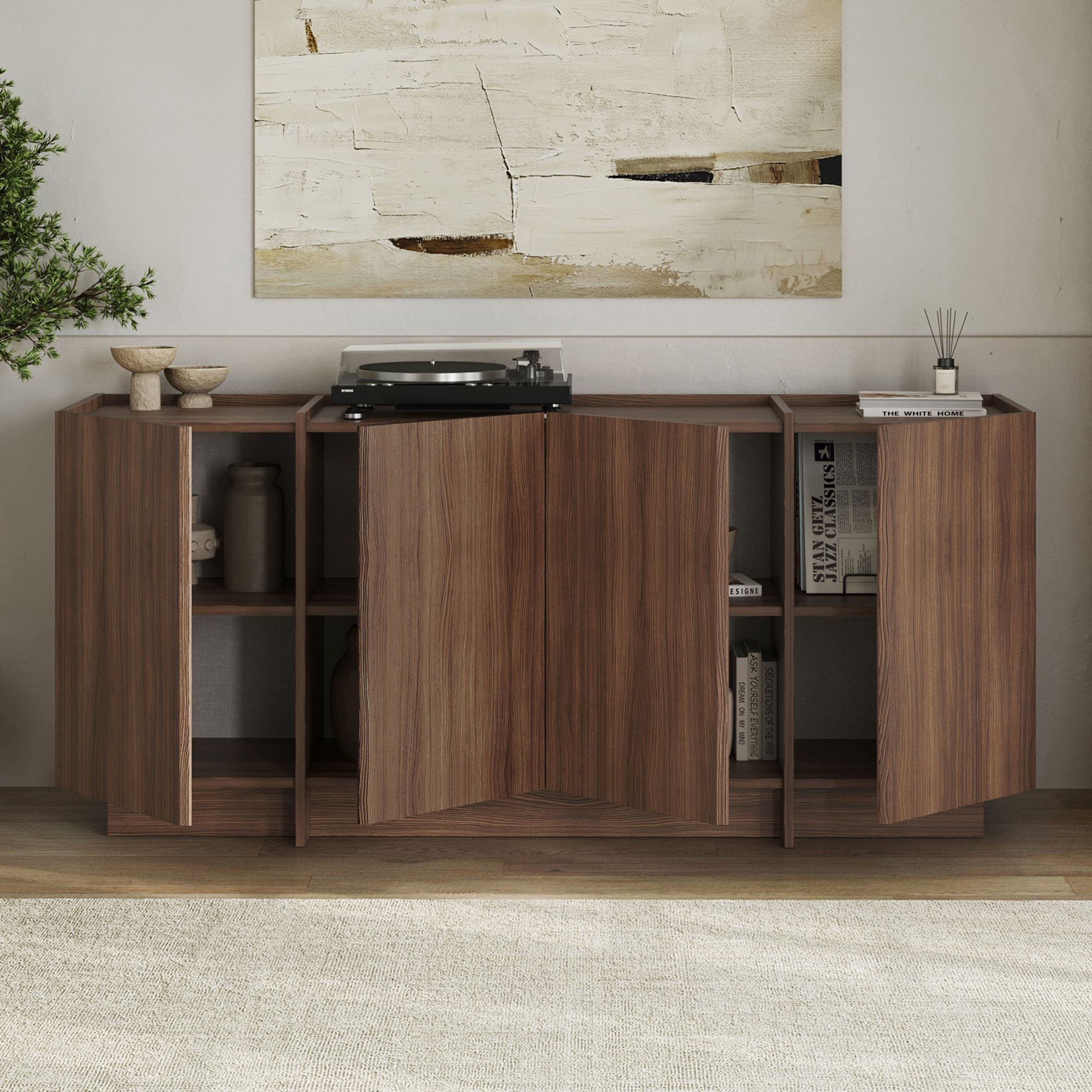 Dorma - Console Table - Milano Walnut