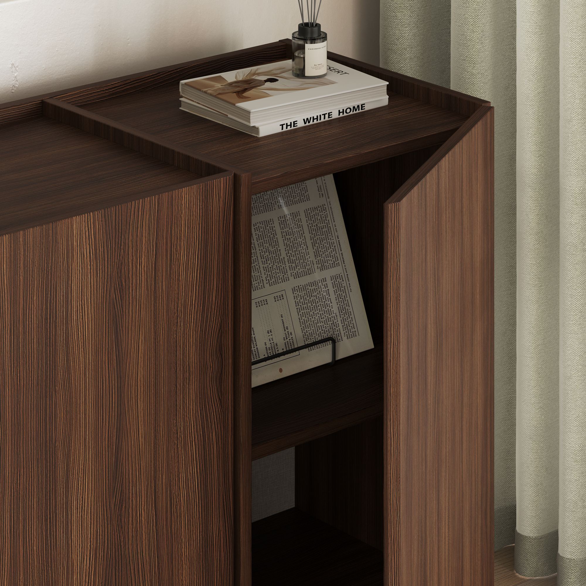 Dorma - Console Table - Milano Walnut