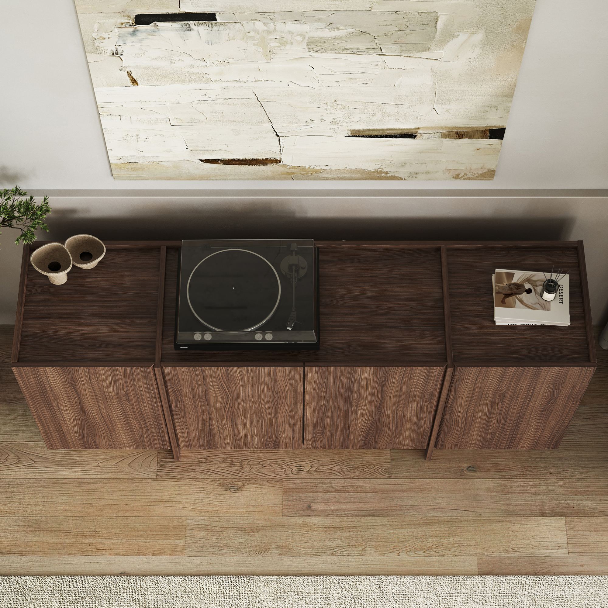 Dorma - Console Table - Milano Walnut