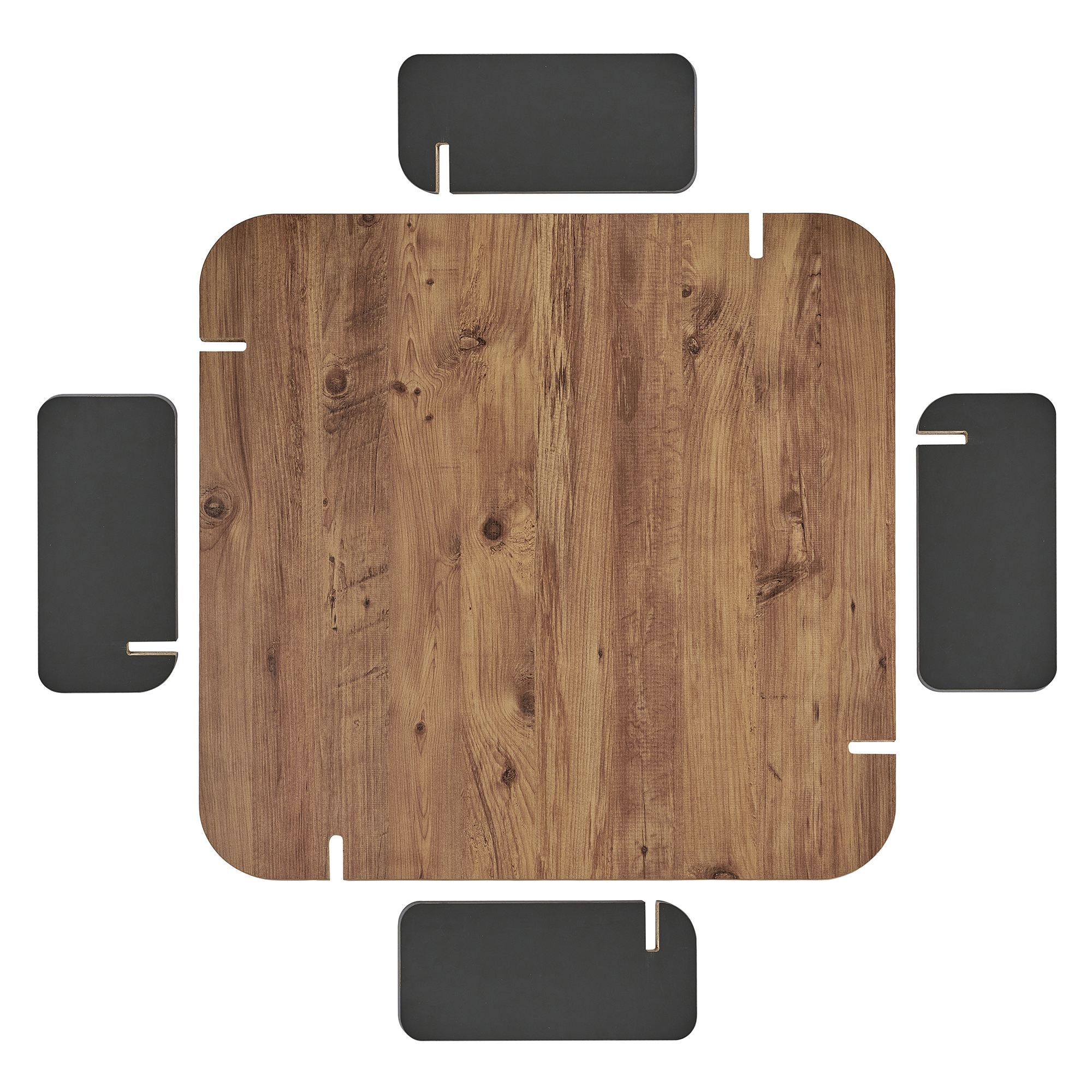Tables Basses Marais - Pin Atlantique / Anthracite