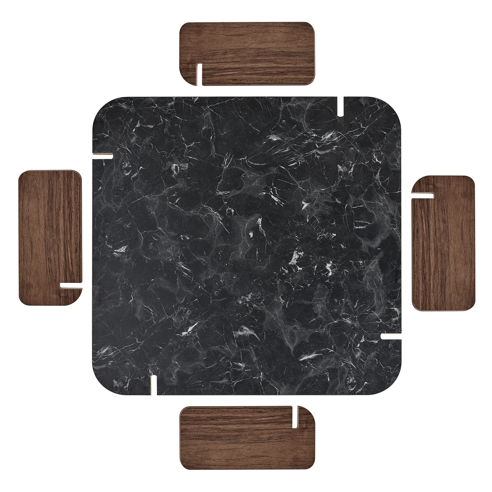 Tables Basses Marais - Lotus / Noyer
