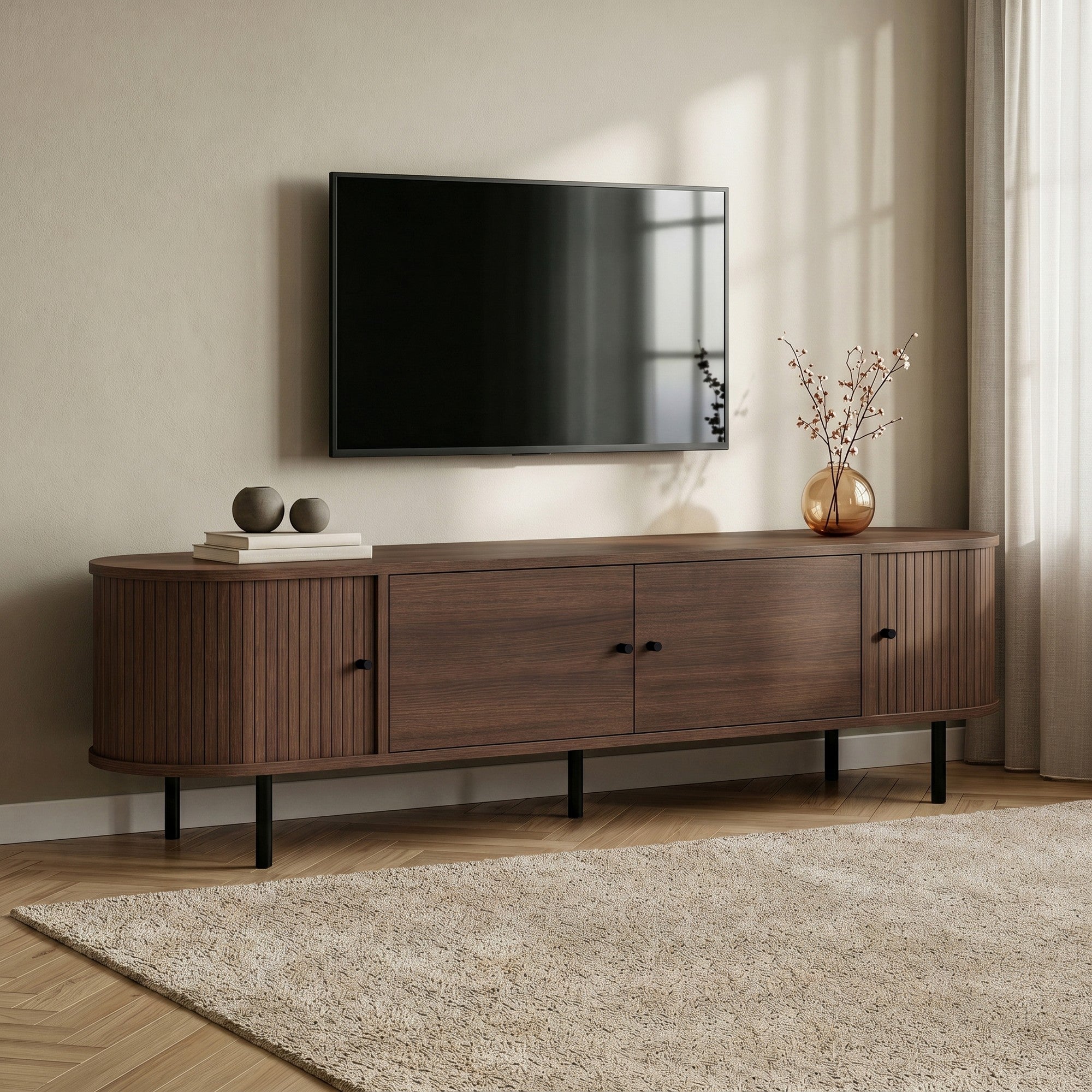 Meubles Tv Gentle - Noyer