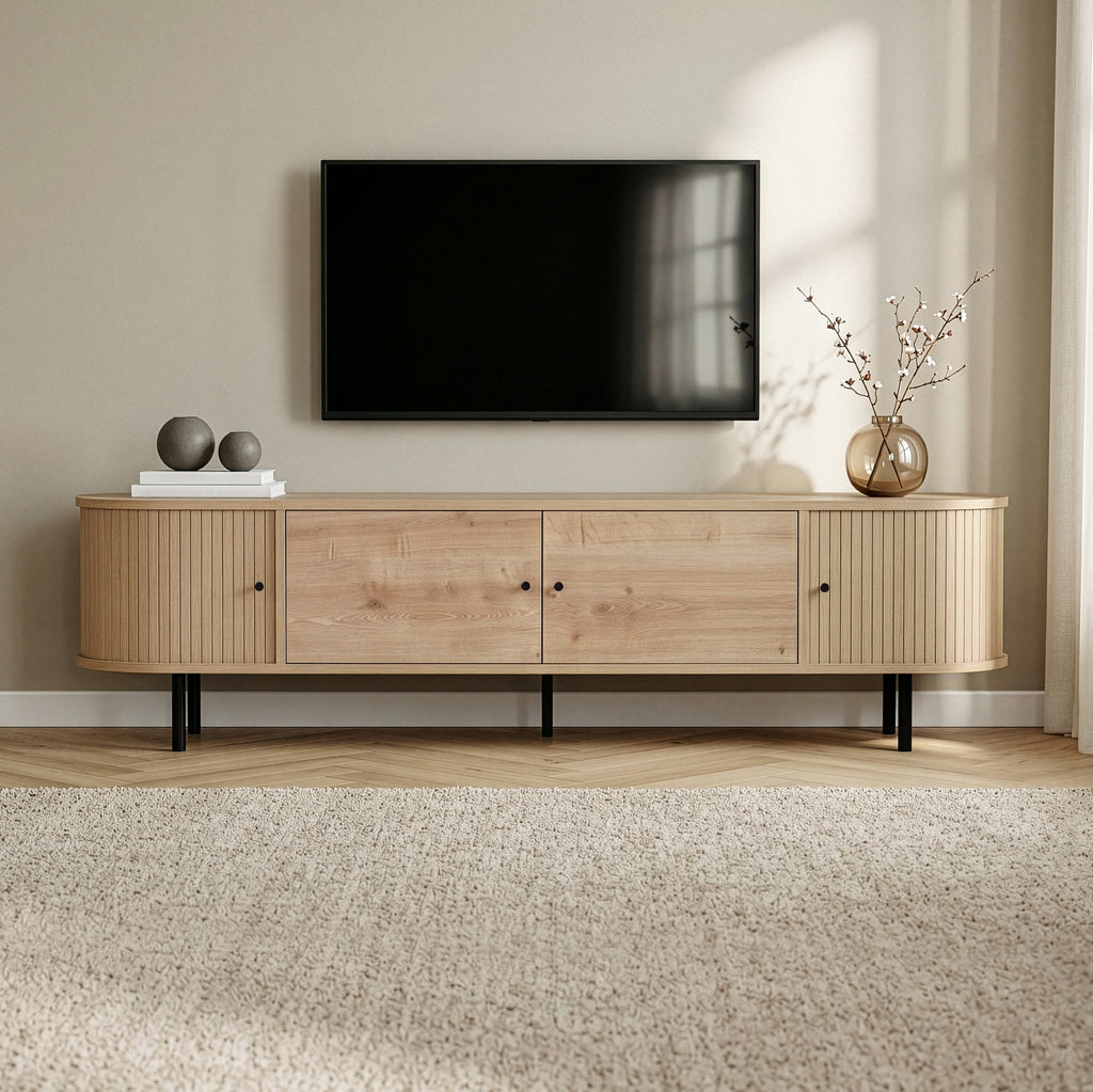 Meubles Tv Gentle - Chêne Saphir