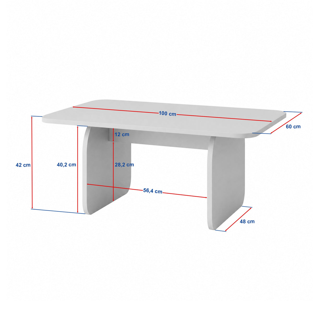 Pietra - Coffee Table - Travertine/Milano Walnut