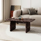 Pietra - Coffee Table - Rosso Marmo