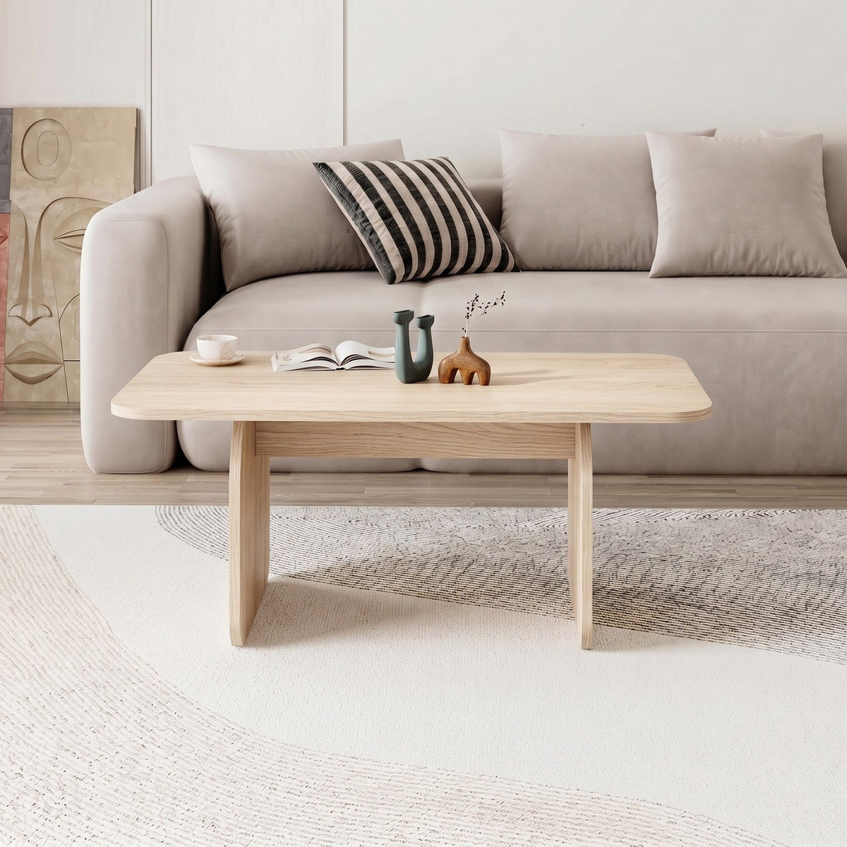 Pietra - Coffee Table - Pusula Oak