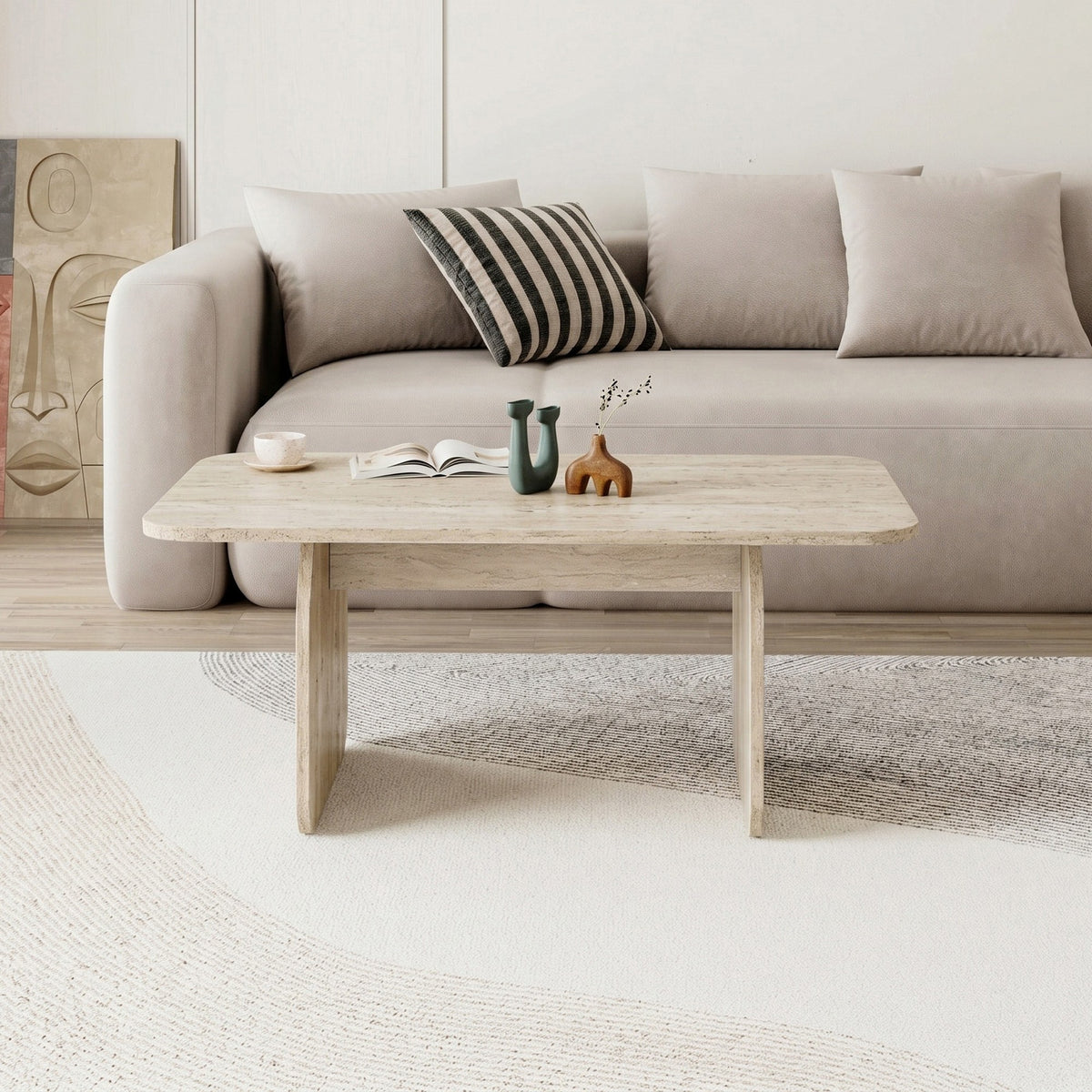 Pietra - Coffee Table - Travertine