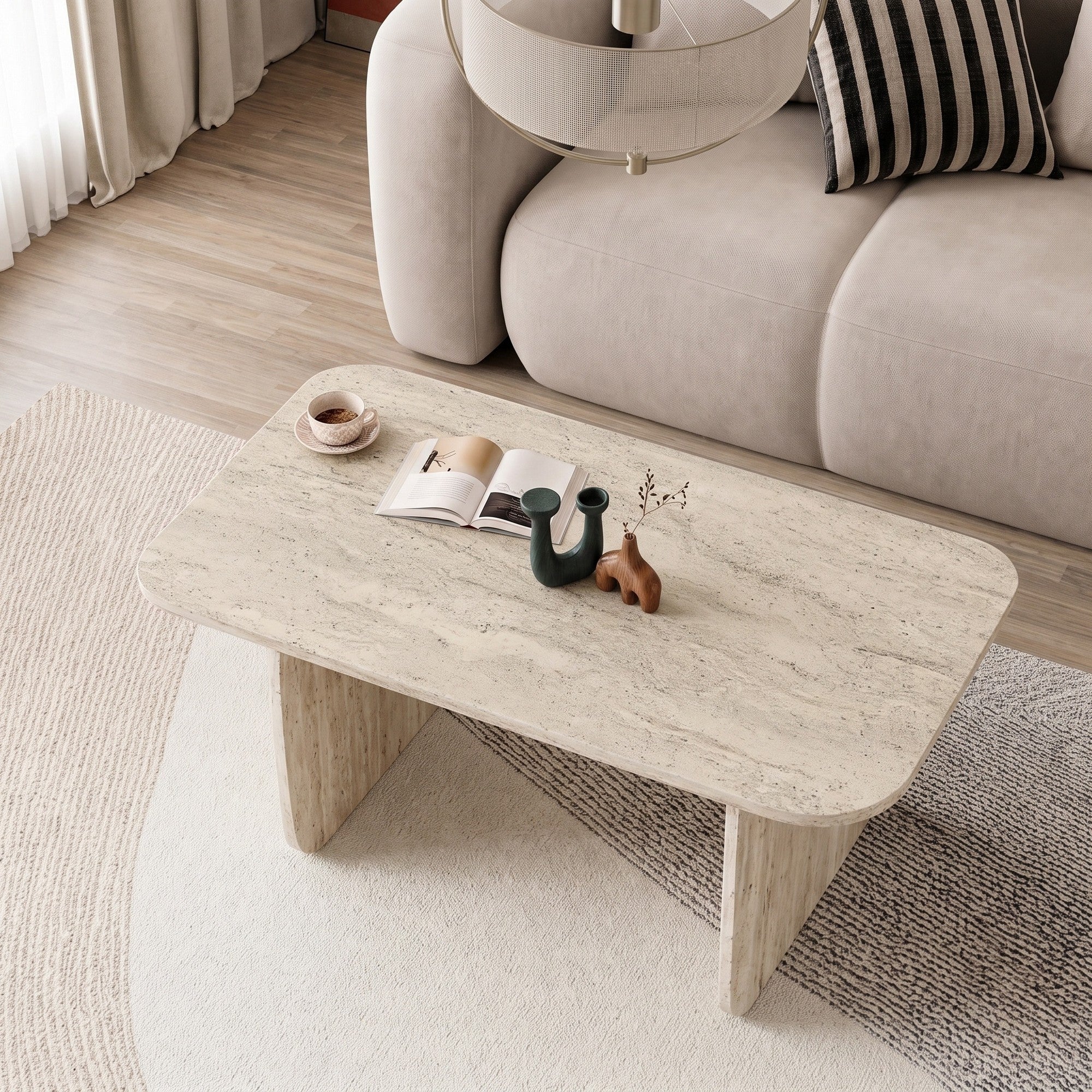Pietra - Coffee Table - Travertine