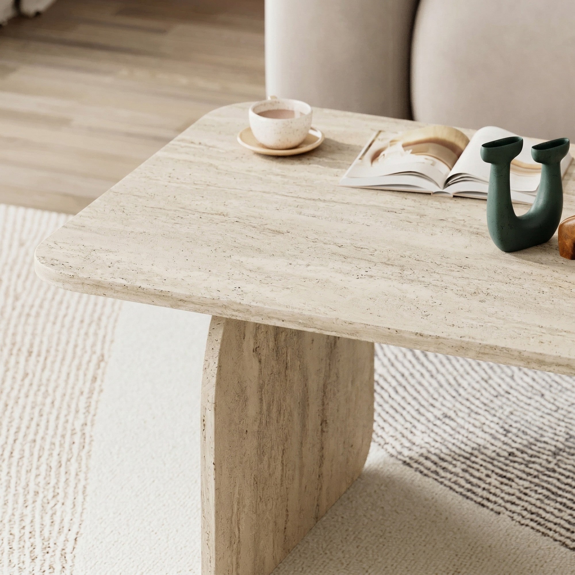 Pietra - Coffee Table - Travertine