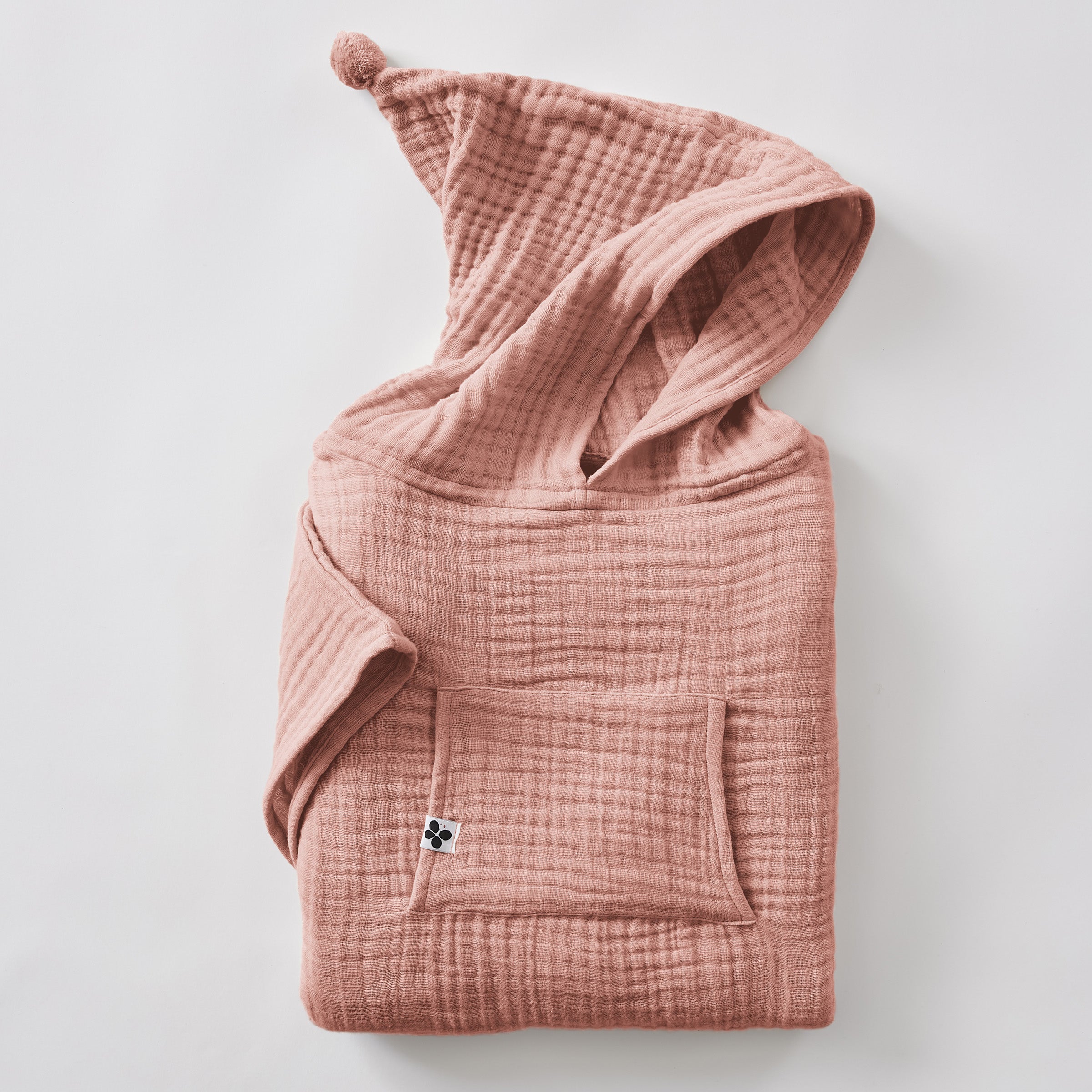 Gaïa - Poncho - Rose Pêche