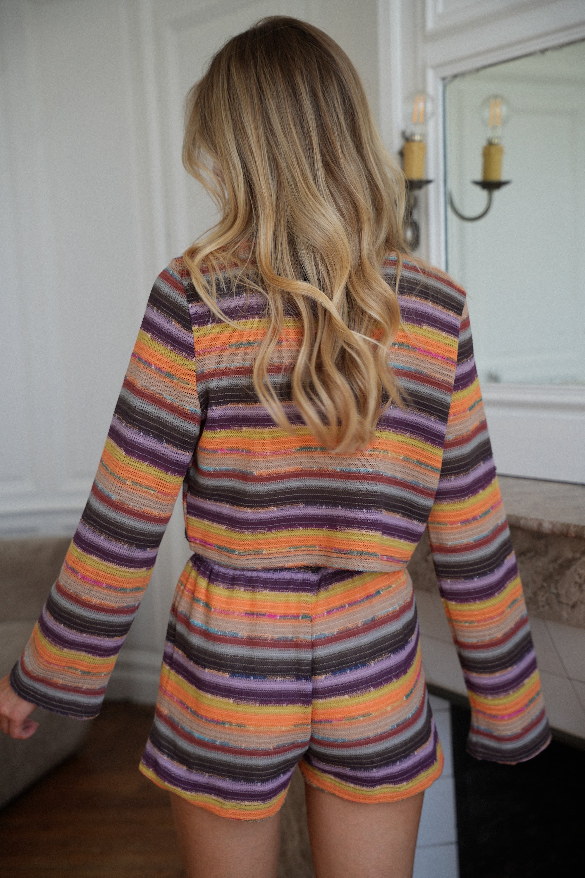 Blouse En Crochet Janne - Colorée
