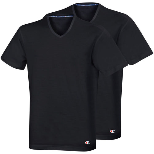 Pack De 2 T-Shirt Champion Ts Vn - Noir