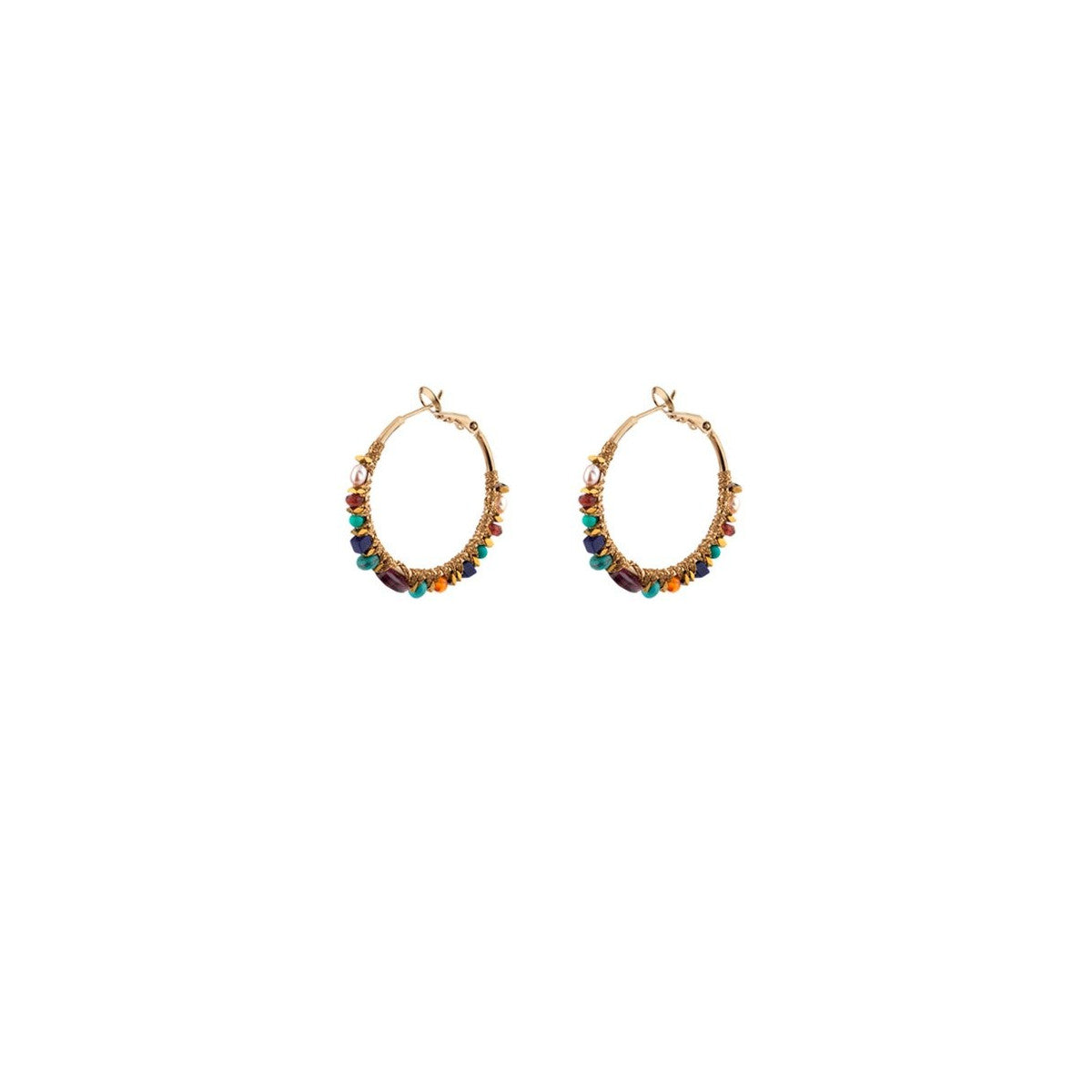 Iancura Hoop Earrings - Gold