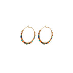 Pendientes de aro anchos Iancura - Multicolor